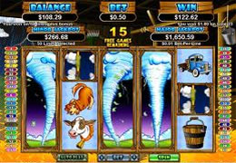 Triple Twister Slot Bonus Screenshot